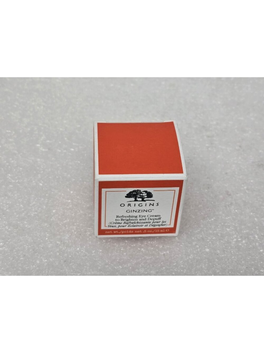 Origins Ginzing Refreshing Eye Cream To Brighten And Depuff .5 Oz New In Box